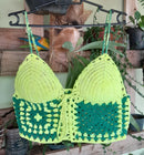 Top Crochê Glamour Brasil (ÚLTIMA UNIDADE A PRONTA ENTREGA)